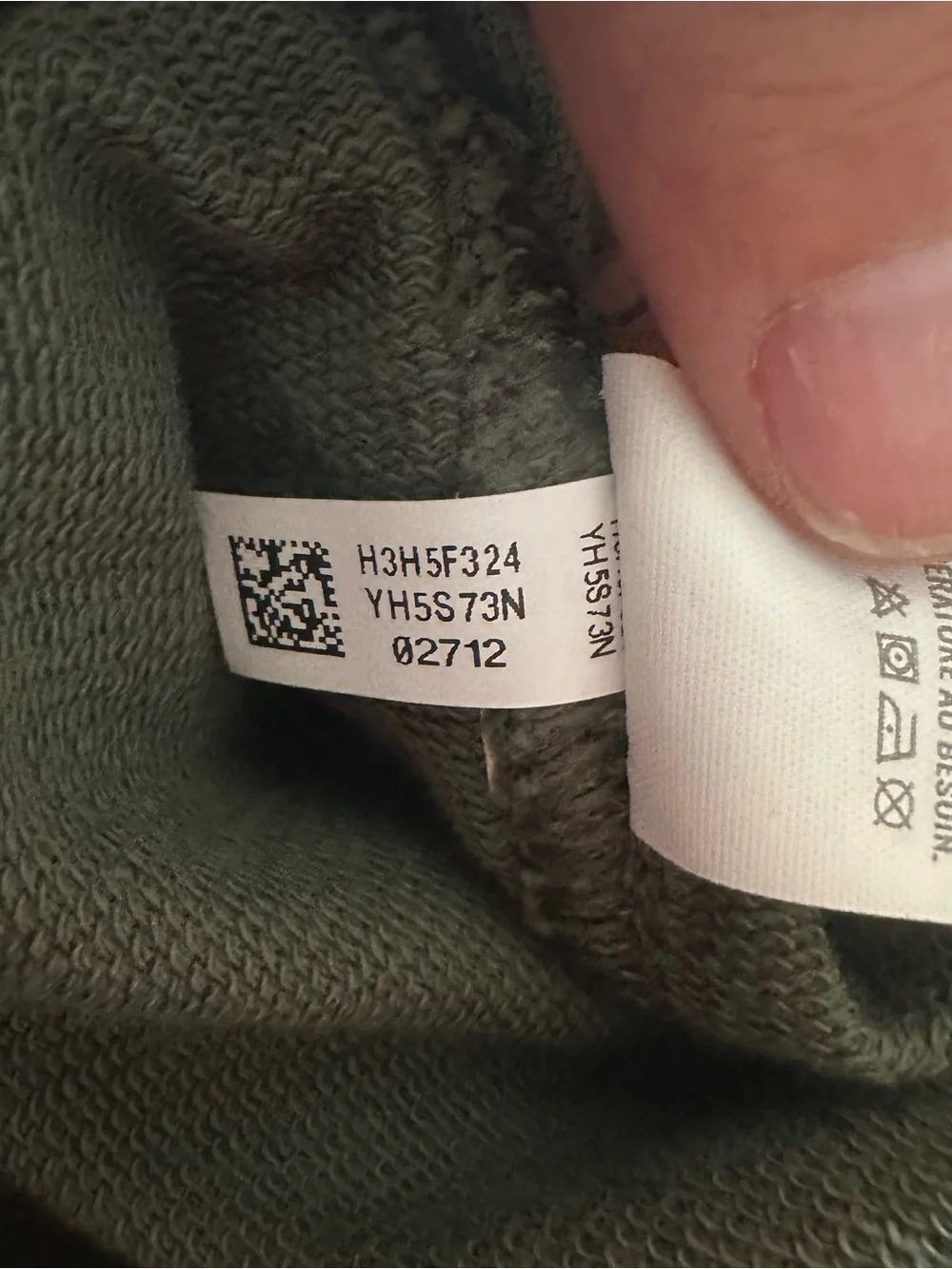Aerie Take It Easy Popover Polo Sweatshirt Sz L